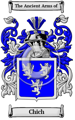 Chich Family Crest Download (JPG) Heritage Series - 600 DPI