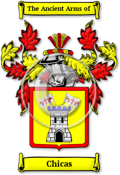 Chicas Family Crest Download (jpg) Legacy Series - 150 DPI