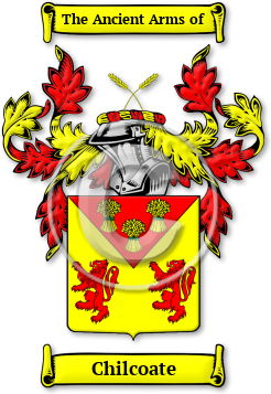 Chilcoate Family Crest Download (jpg) Legacy Series - 150 DPI