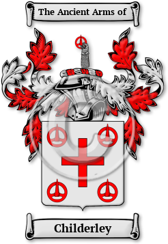 Childerley Family Crest Download (jpg) Legacy Series - 150 DPI