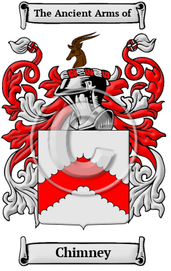 Chimney Family Crest Download (JPG) Heritage Series - 600 DPI