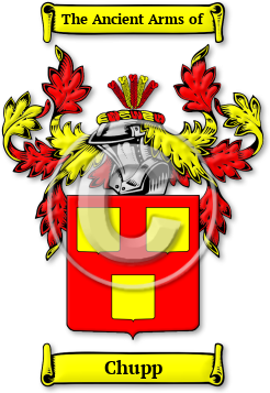 Chupp Family Crest Download (jpg) Legacy Series - 150 DPI