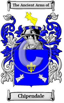 Chipendale Family Crest/Coat of Arms