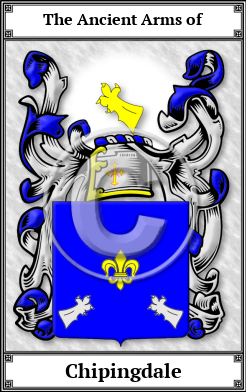 Chipingdale Family Crest Download (JPG) Book Plated - 600 DPI