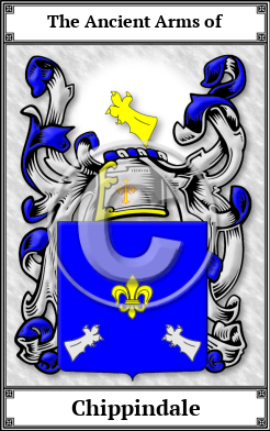 Chippindale Family Crest Download (JPG)  Book Plated - 150 DPI