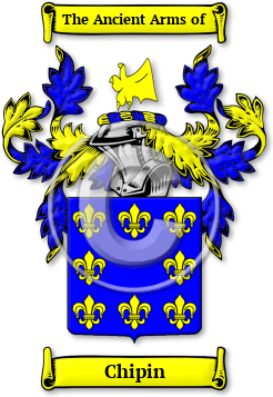 Chipin Family Crest Download (jpg) Legacy Series - 150 DPI