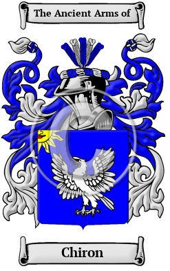 Chiron Family Crest Download (JPG) Heritage Series - 300 DPI