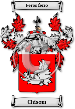 Chisom Family Crest Download (jpg) Legacy Series - 150 DPI