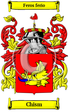 Chism Family Crest Download (JPG) Heritage Series - 600 DPI