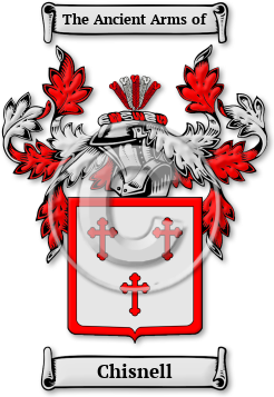 Chisnell Family Crest Download (JPG) Legacy Series - 600 DPI