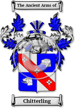 Chitterling Family Crest Download (JPG) Legacy Series - 600 DPI
