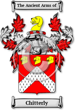 Chitterly Family Crest Download (jpg) Legacy Series - 150 DPI