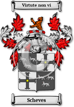 Scheves Family Crest Download (jpg) Legacy Series - 150 DPI