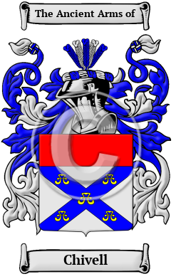 Chivell Family Crest Download (JPG) Heritage Series - 600 DPI