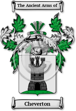 Cheverton Family Crest Download (jpg) Legacy Series - 150 DPI