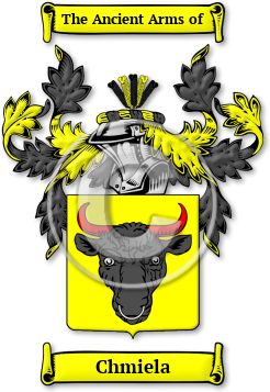 Chmiela Family Crest Download (JPG) Legacy Series - 600 DPI