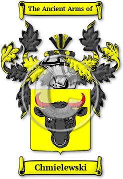 Chmielewski Family Crest Download (jpg) Legacy Series - 150 DPI