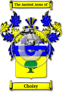 Choisy Family Crest Download (jpg) Legacy Series - 150 DPI