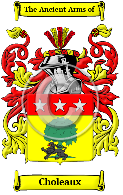 Choleaux Family Crest Download (JPG) Heritage Series - 300 DPI