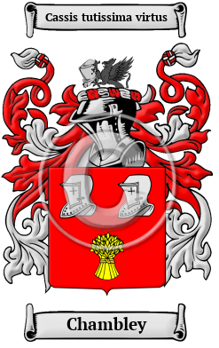 Chambley Family Crest/Coat of Arms