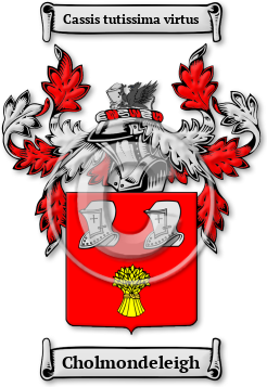Cholmondeleigh Family Crest Download (JPG) Legacy Series - 600 DPI