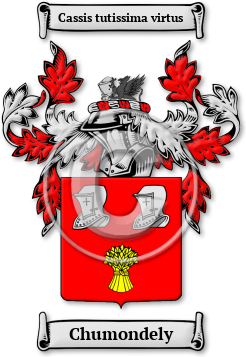 Chumondely Family Crest Download (JPG) Legacy Series - 600 DPI