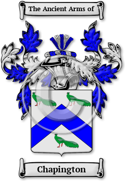 Chapington Family Crest Download (jpg) Legacy Series - 150 DPI