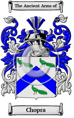 Chopra Family Crest/Coat of Arms