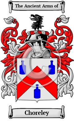 Choreley Family Crest Download (JPG) Heritage Series - 300 DPI