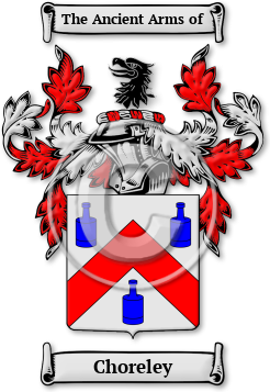 Choreley Family Crest Download (jpg) Legacy Series - 150 DPI