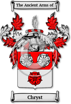 Chryst Family Crest Download (JPG) Legacy Series - 300 DPI