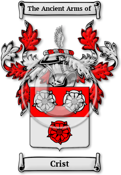 Crist Family Crest Download (jpg) Legacy Series - 150 DPI