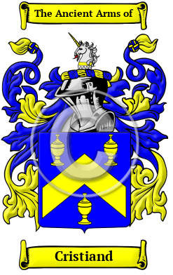Cristiand Family Crest/Coat of Arms