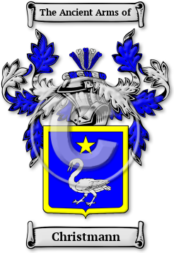 Christmann Family Crest Download (jpg) Legacy Series - 150 DPI