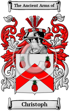 Christoph Family Crest/Coat of Arms