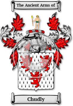 Chudly Family Crest Download (jpg) Legacy Series - 150 DPI