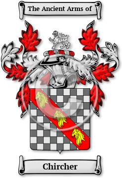 Chircher Family Crest Download (jpg) Legacy Series - 150 DPI