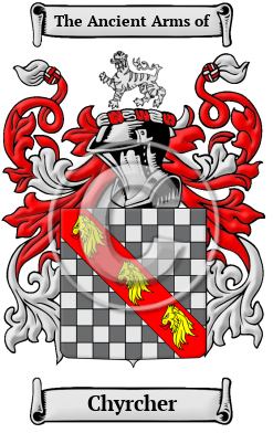 Chyrcher Family Crest/Coat of Arms