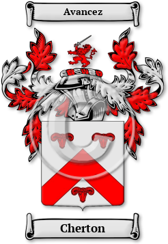 Cherton Family Crest Download (jpg) Legacy Series - 150 DPI