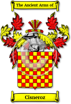 Cisneroz Family Crest Download (jpg) Legacy Series - 150 DPI