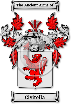 Civitella Family Crest Download (jpg) Legacy Series - 150 DPI