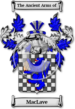 MacLave Family Crest Download (jpg) Legacy Series - 150 DPI
