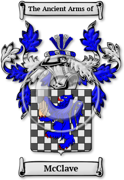 McClave Family Crest Download (jpg) Legacy Series - 150 DPI