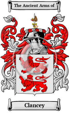 Clancey Family Crest Download (JPG) Heritage Series - 600 DPI
