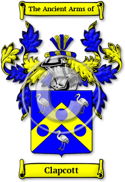 Clapcott Family Crest Download (jpg) Legacy Series - 150 DPI