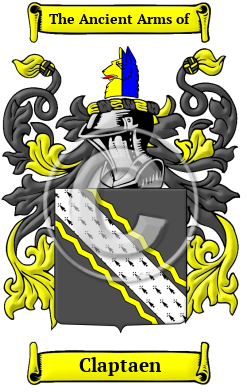 Claptaen Family Crest/Coat of Arms
