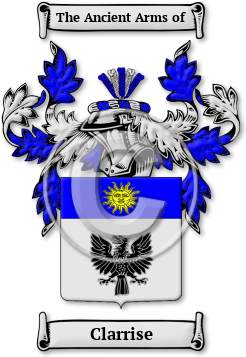 Clarrise Family Crest Download (jpg) Legacy Series - 150 DPI
