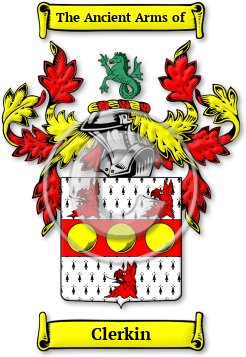 Clerkin Family Crest Download (JPG) Legacy Series - 600 DPI