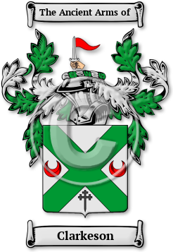 Clarkeson Family Crest Download (jpg) Legacy Series - 150 DPI