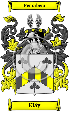 Kläy Family Crest Download (JPG) Heritage Series - 300 DPI